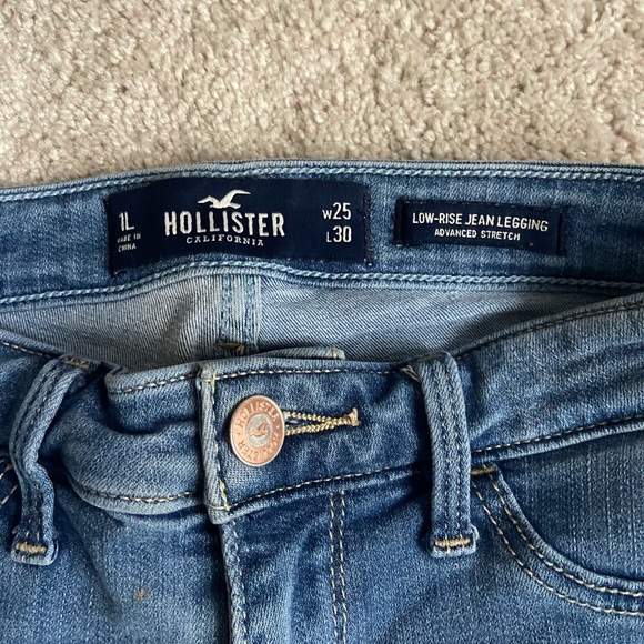🔹2 for $30🔹Hollister Low-Rise Jeggings - Picture 3 of 4